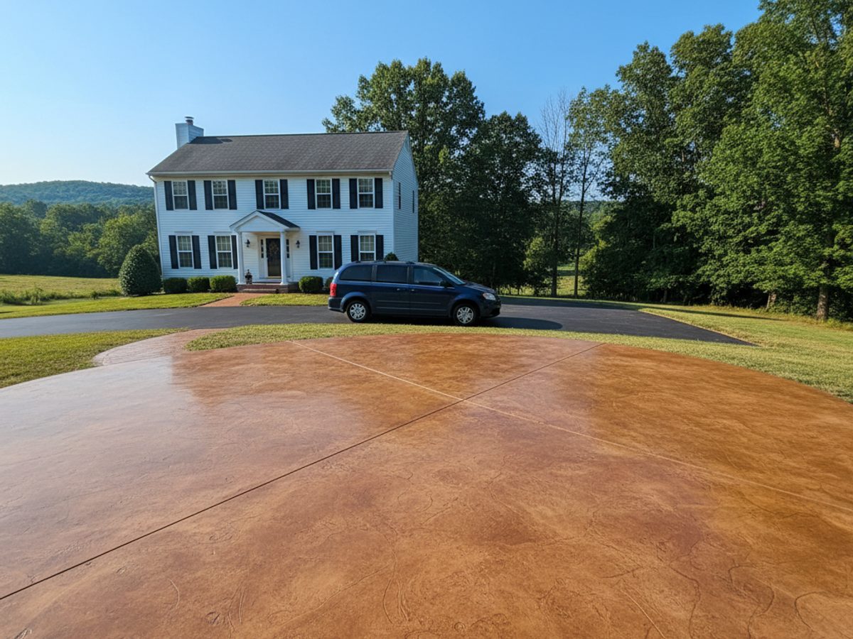 Garage Floor Concrete completed by Pacific Concrete Co in Mechanicsburg, PA